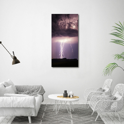 Tableau mural sur toile Orage