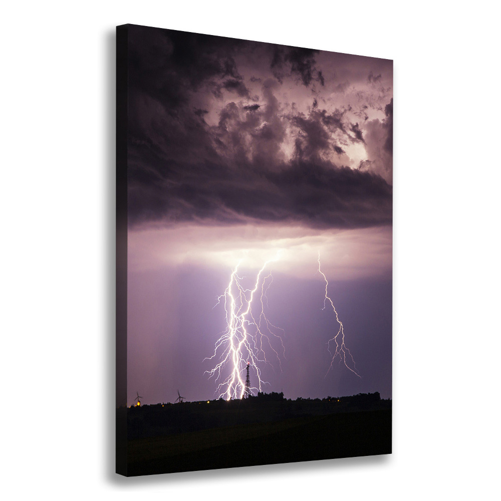 Tableau mural sur toile Orage