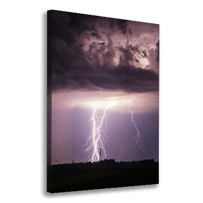 Tableau mural sur toile Orage