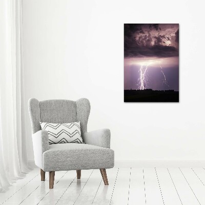 Tableau mural sur toile Orage