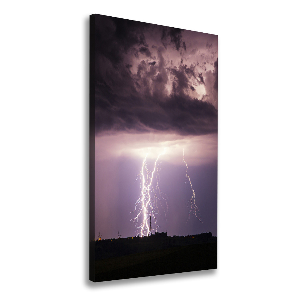 Tableau mural sur toile Orage