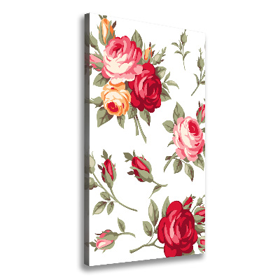 Tableau imprimé sur toile Rose sauvage