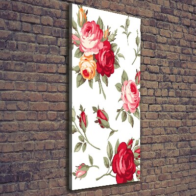 Tableau imprimé sur toile Rose sauvage