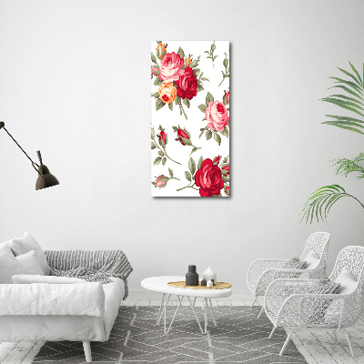 Tableau imprimé sur toile Rose sauvage