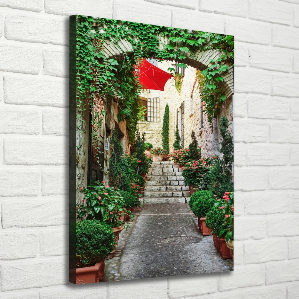 Tableau sur toile Ruelles France