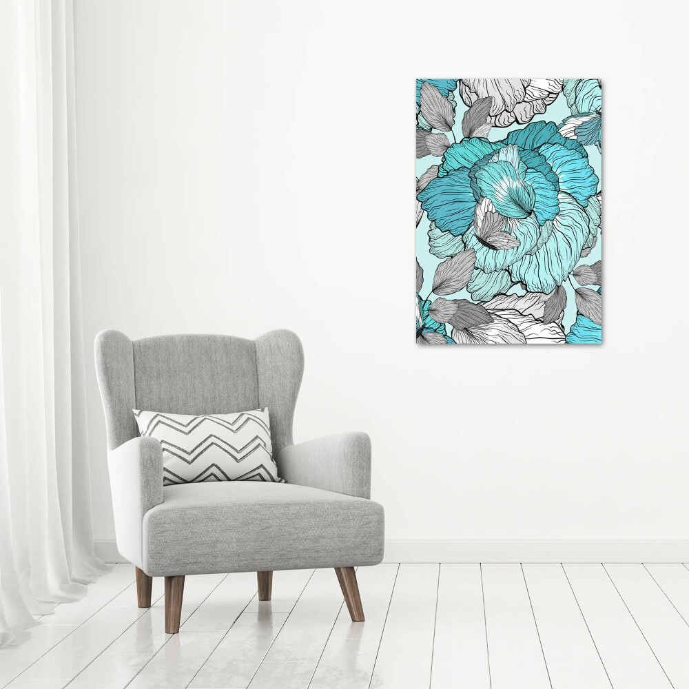 Tableau photo sur toile Motif floral