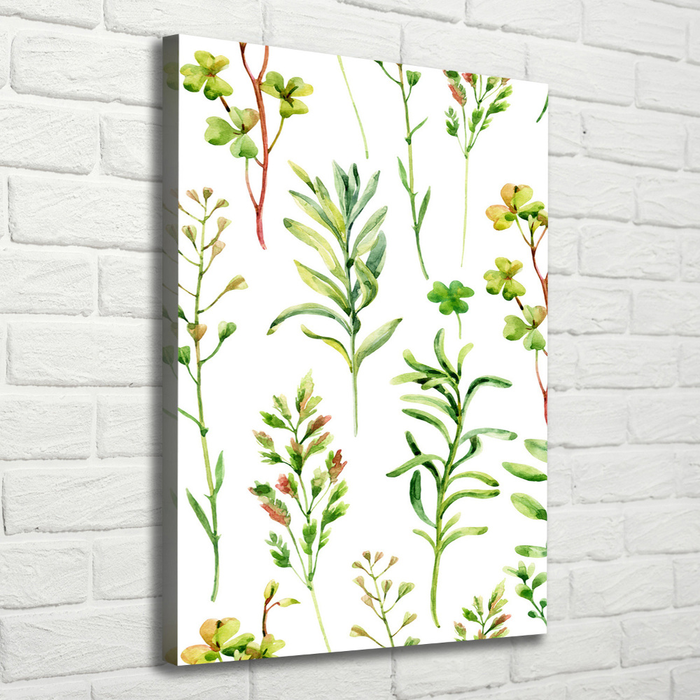 Tableau imprimé sur toile Mauvaises herbes et herbes folles