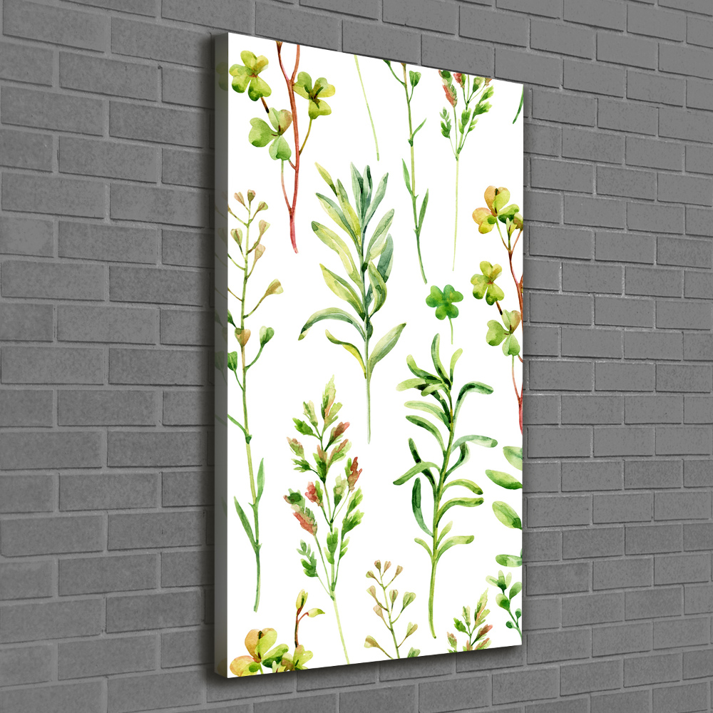 Tableau imprimé sur toile Mauvaises herbes et herbes folles