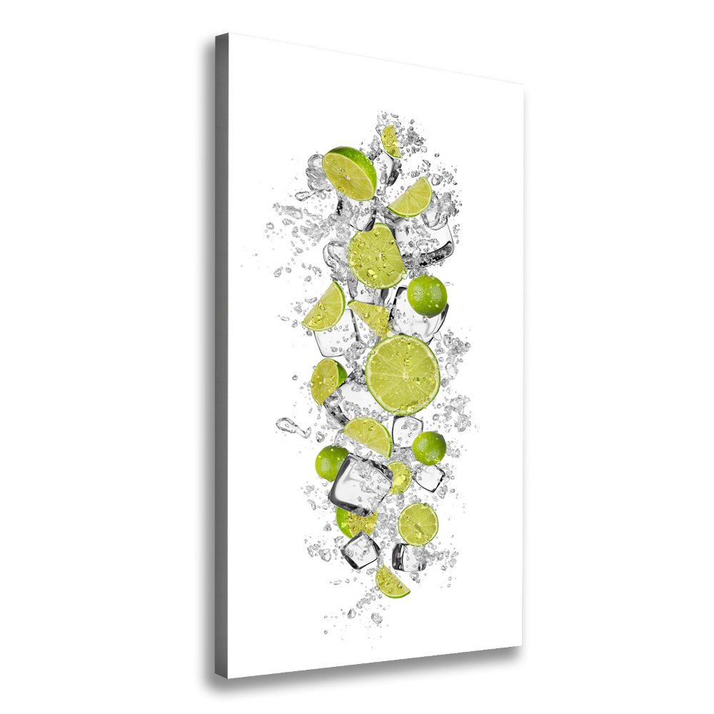 Tableau imprimé sur toile Citrons verts