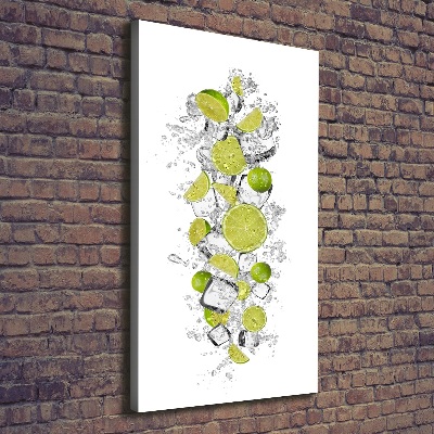 Tableau imprimé sur toile Citrons verts