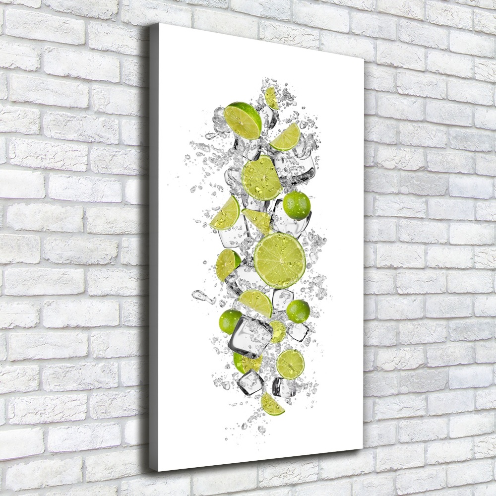 Tableau imprimé sur toile Citrons verts