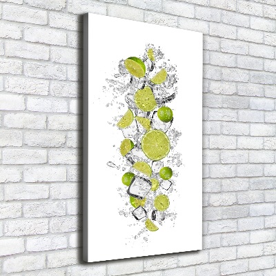 Tableau imprimé sur toile Citrons verts