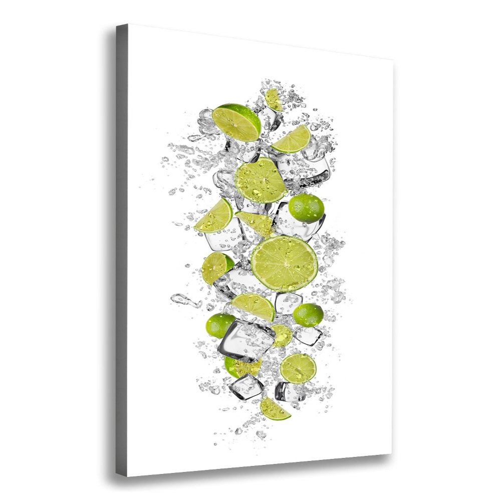 Tableau imprimé sur toile Citrons verts