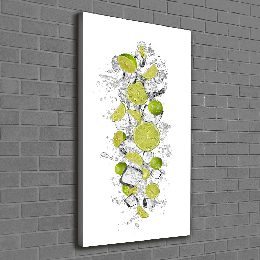 Tableau imprimé sur toile Citrons verts