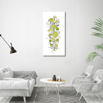 Tableau imprimé sur toile Citrons verts