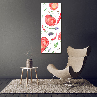 Tableau mural sur toile Légumes