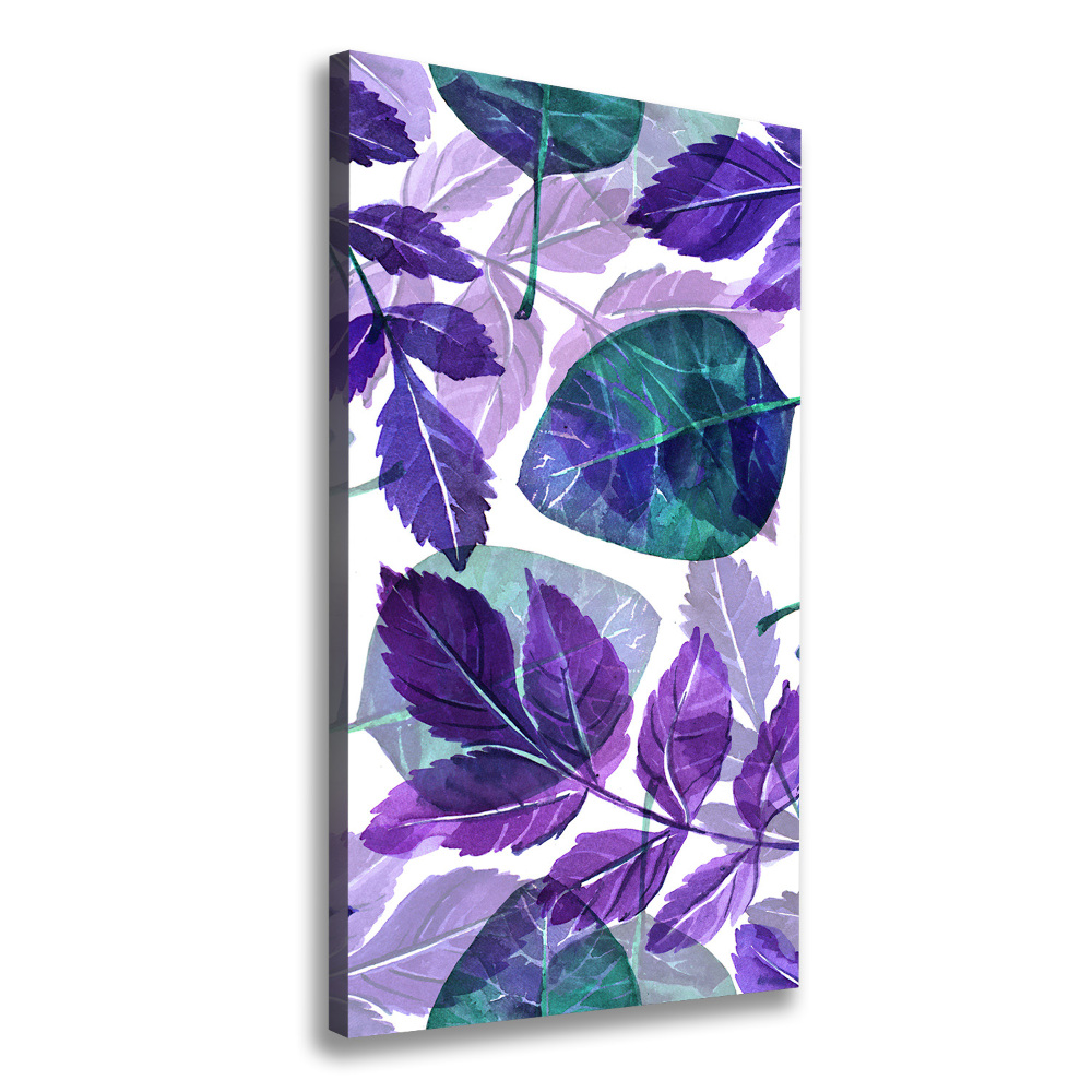 Tableau photo sur toile Les feuilles