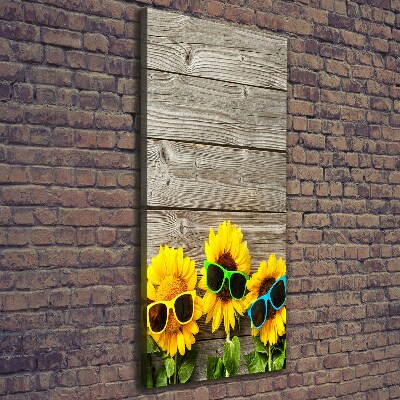 Tableau mural sur toile Verres de tournesol