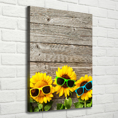 Tableau mural sur toile Verres de tournesol