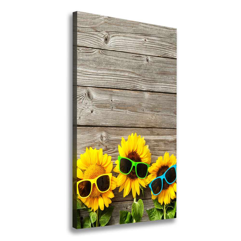 Tableau mural sur toile Verres de tournesol