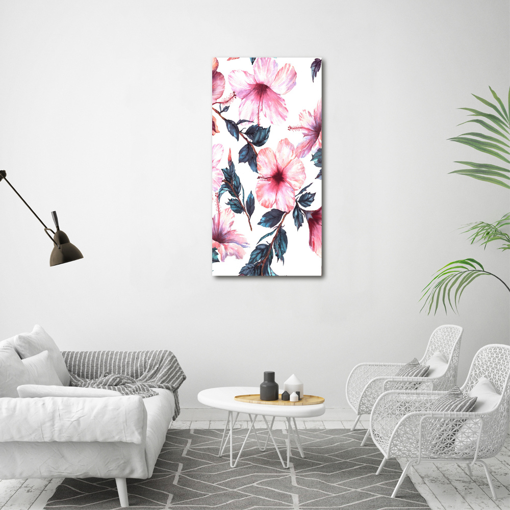 Tableau mural sur toile Hibiscus