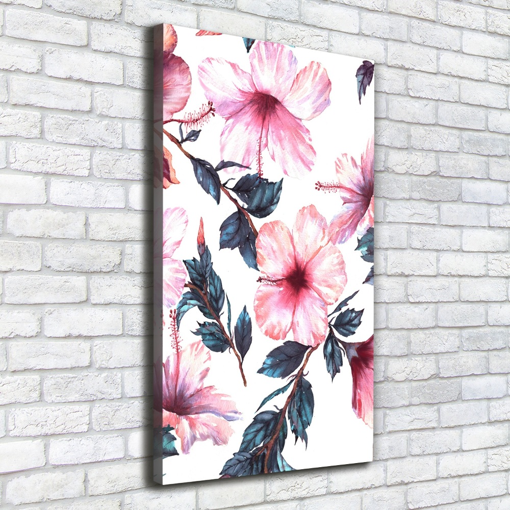 Tableau mural sur toile Hibiscus