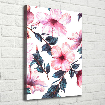 Tableau mural sur toile Hibiscus