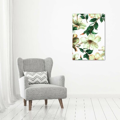 Tableau sur toile Hibiscus