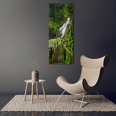 Tableau mural sur toile Chemin de jungle