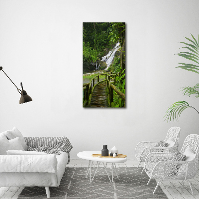 Tableau mural sur toile Chemin de jungle