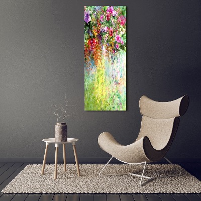 Tableau sur toile Fleurs colorées plantes