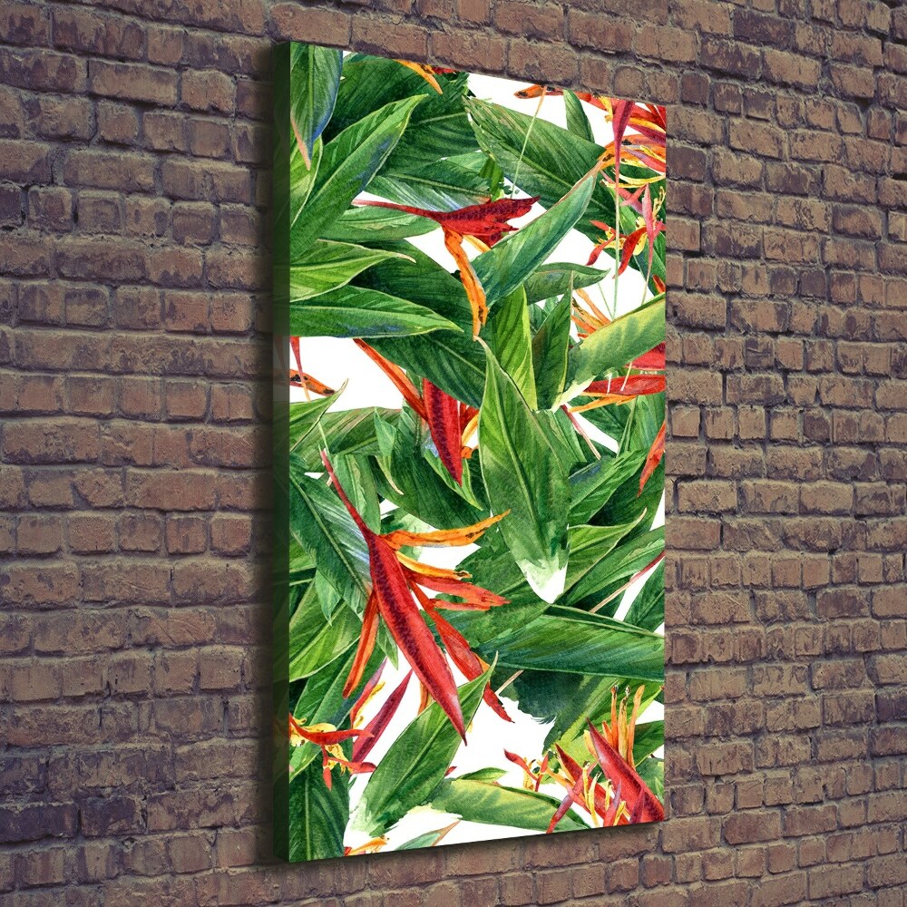 Tableau sur toile Strelitzia royale