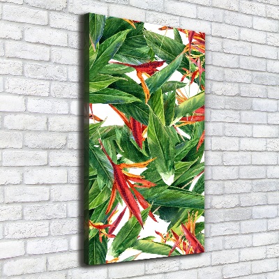 Tableau sur toile Strelitzia royale