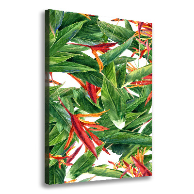 Tableau sur toile Strelitzia royale