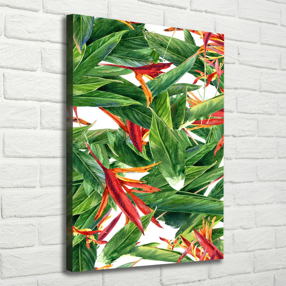 Tableau sur toile Strelitzia royale