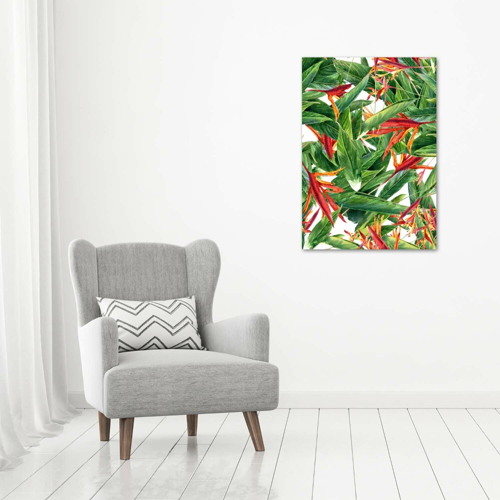 Tableau sur toile Strelitzia royale