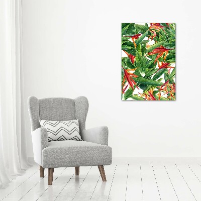 Tableau sur toile Strelitzia royale