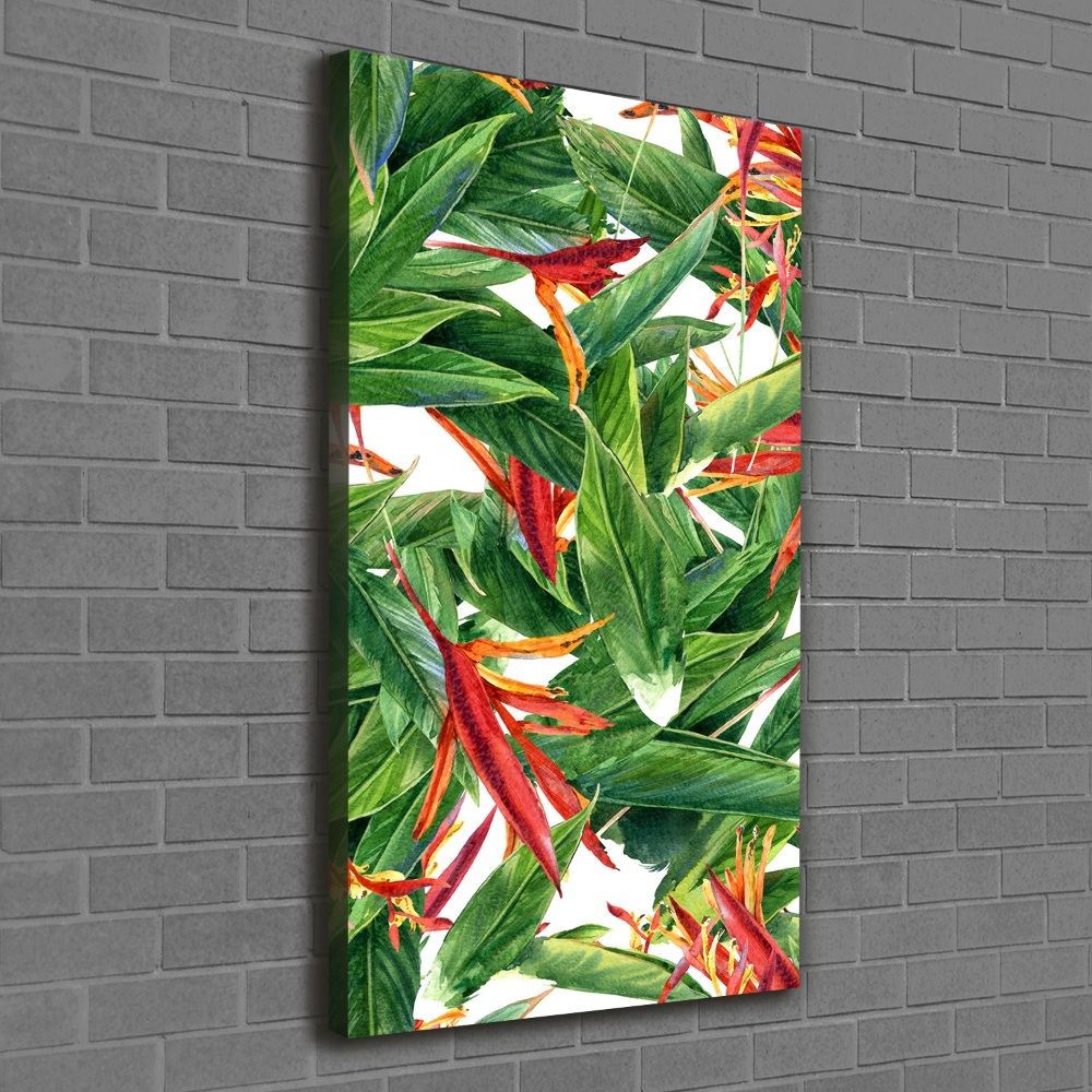 Tableau sur toile Strelitzia royale