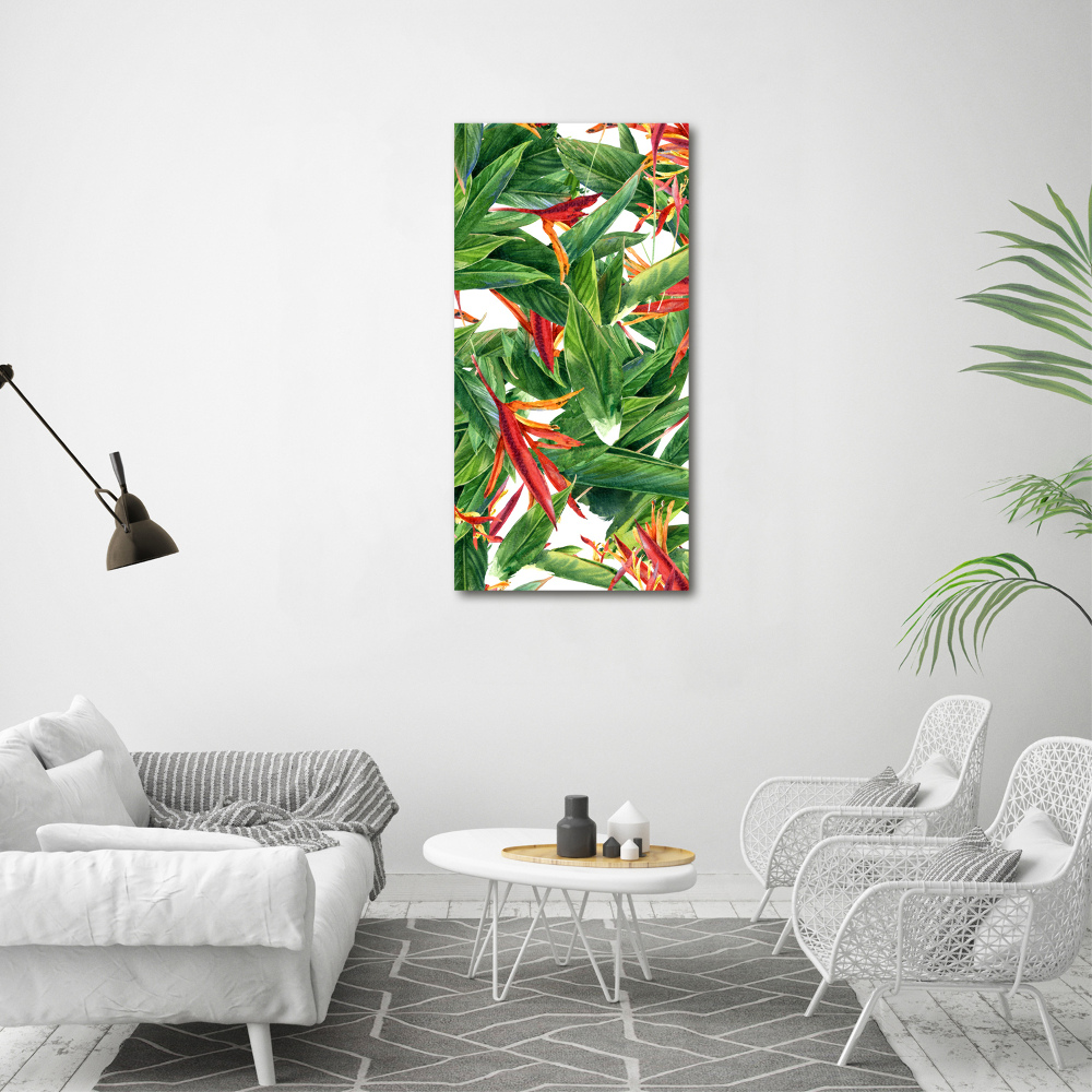 Tableau sur toile Strelitzia royale