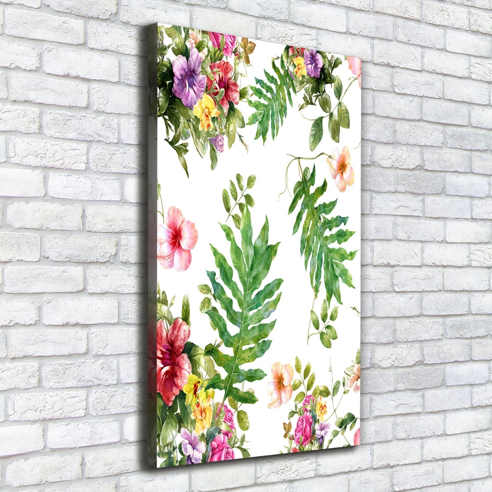 Tableau photo sur toile Les plantes tropicales