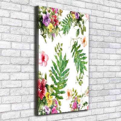 Tableau photo sur toile Les plantes tropicales