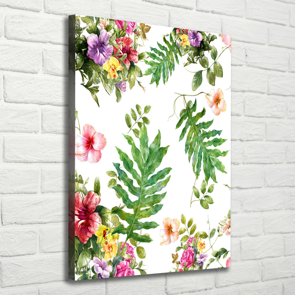 Tableau photo sur toile Les plantes tropicales