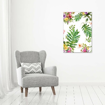 Tableau photo sur toile Les plantes tropicales