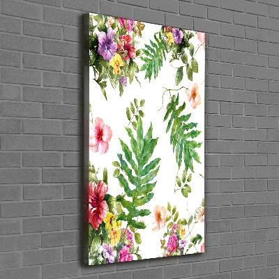 Tableau photo sur toile Les plantes tropicales