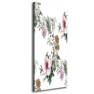 Tableau mural sur toile Les fleurs tropicales