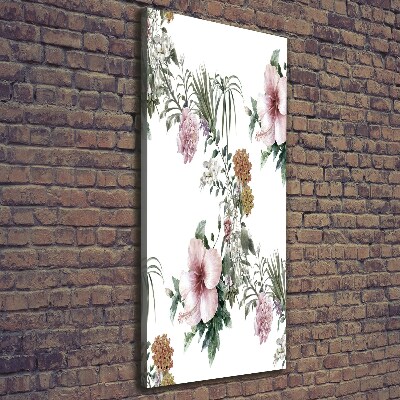 Tableau mural sur toile Les fleurs tropicales