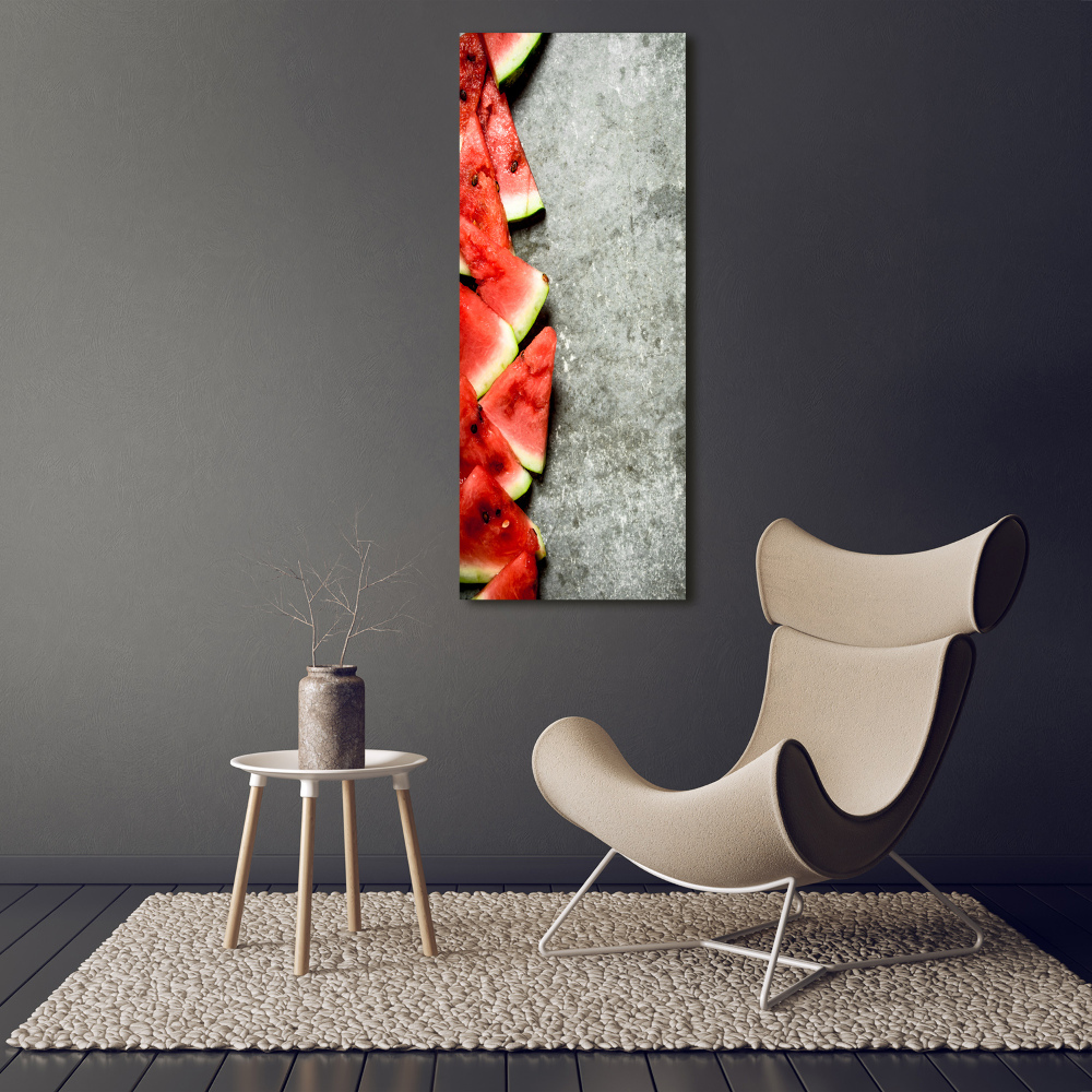 Tableau photo sur toile Melon d'eau