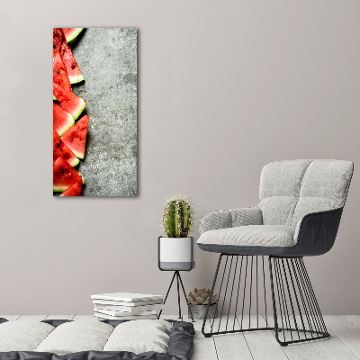 Tableau photo sur toile Melon d'eau