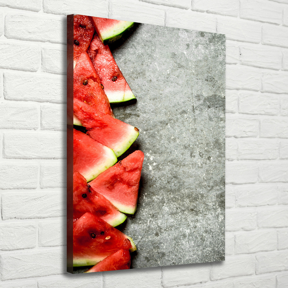 Tableau photo sur toile Melon d'eau