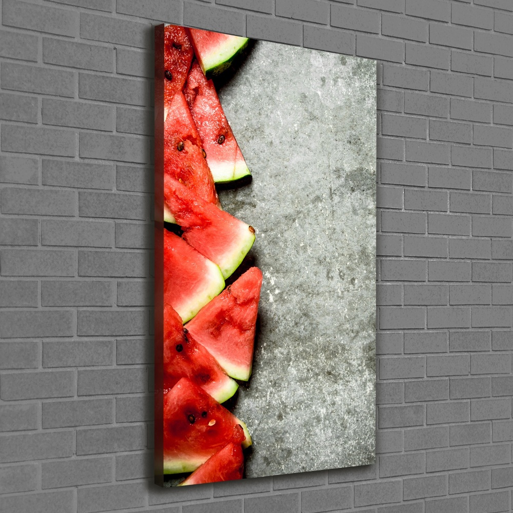 Tableau photo sur toile Melon d'eau